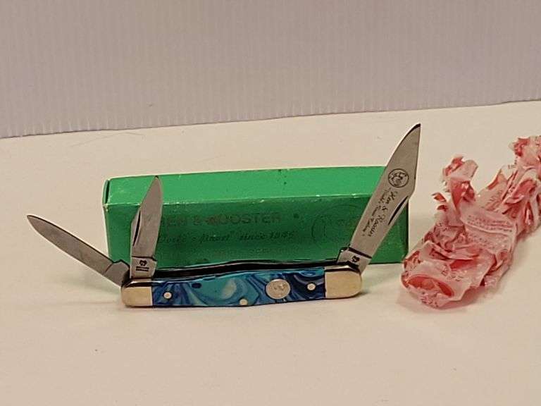 Bertram Hen & Rooster Pocket Knife