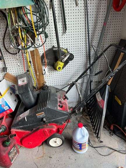 Powerful snowblower