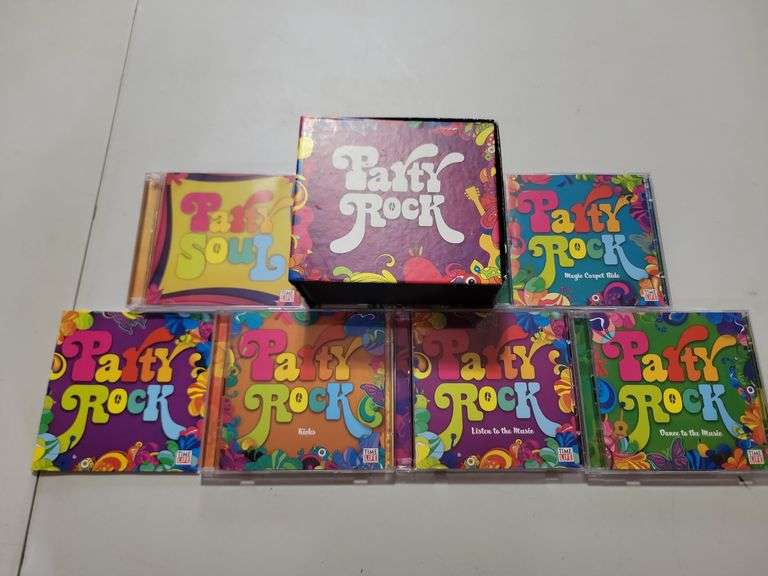 2012 Party Of Rock 10 Disc Box Set W/Booklet