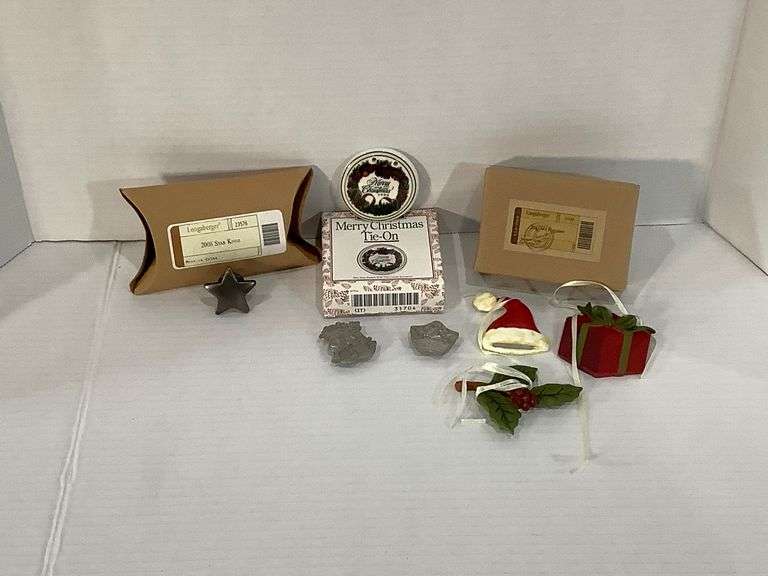 Longaberger Christmas  Accessories