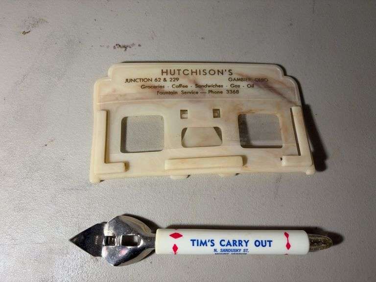 Mount Vernon and Gambler Advertising Pieces