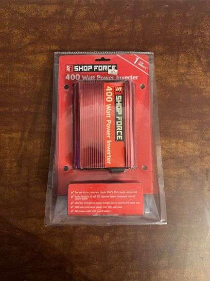 Shop Force 400 Watt Power Inverter