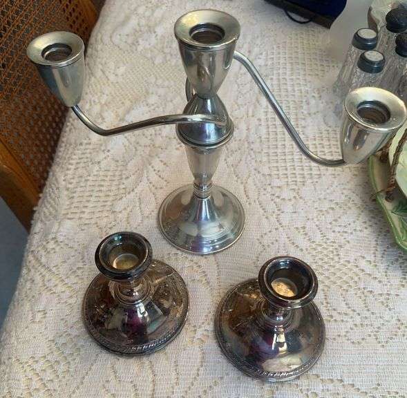 Duchin Sterling Candelabra