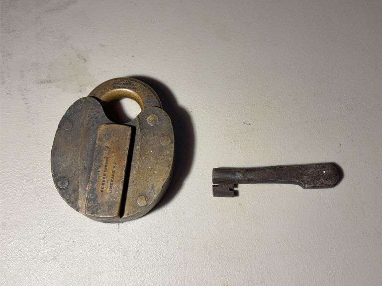 Vintage Brass Lock
