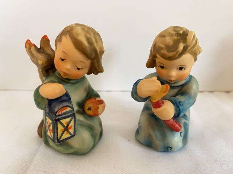 Goebel Hummel Angels - “357 Guardian Angel” & 358 “Shining Light”