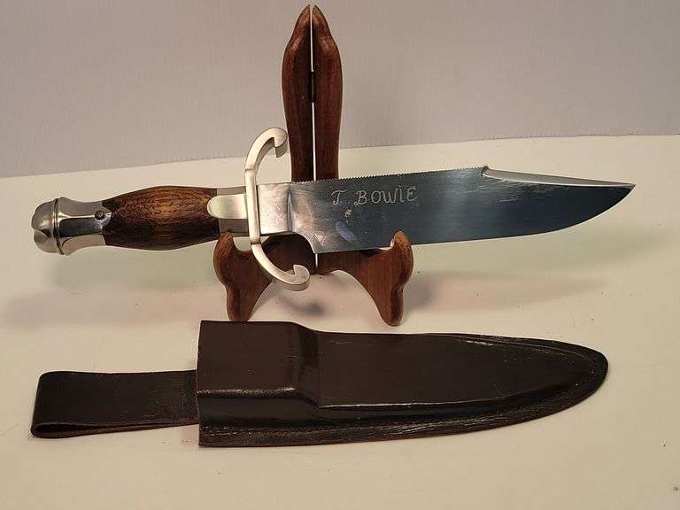 J Bowie "Bowie" Knife w/Sheath