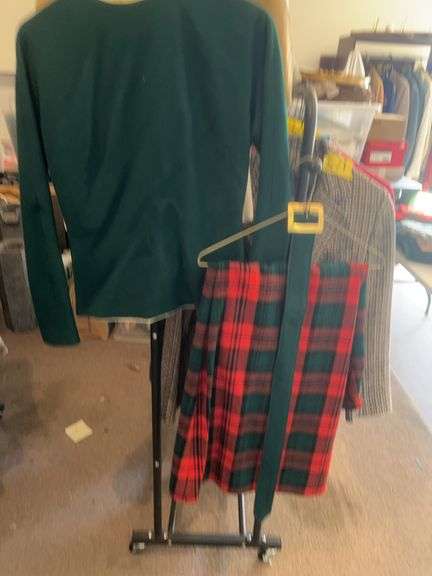 Ladies' Handmade Two-Piece Skirt Outfit