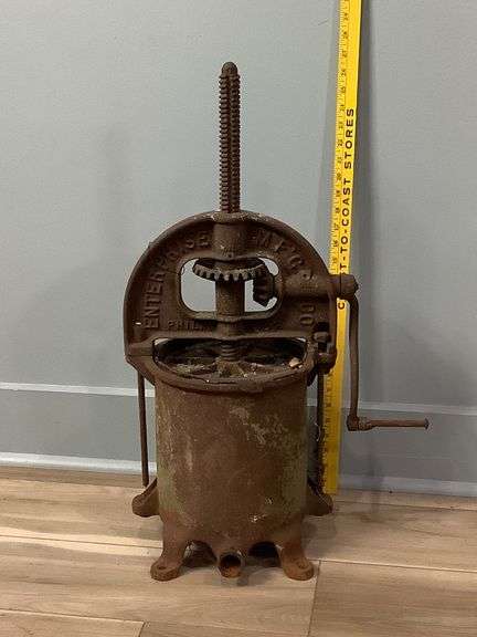 Antique Iron Press
