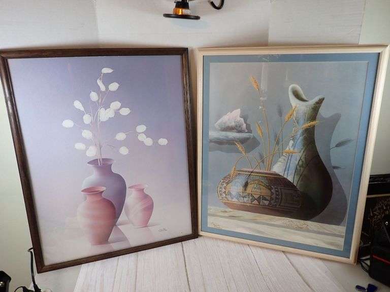 Framed Still Life Prints by Carlos Rios and Mosha