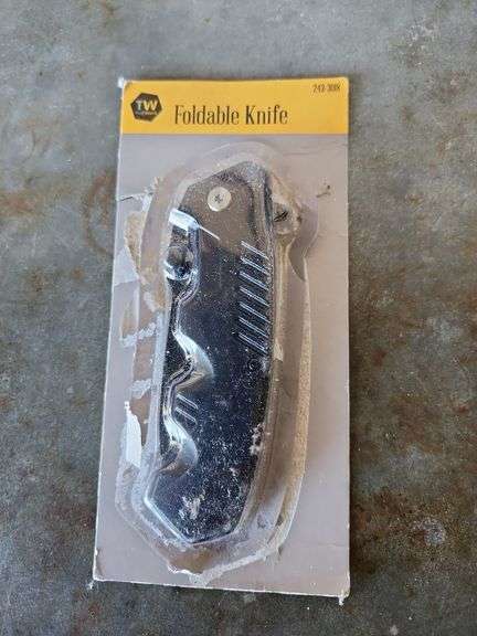 Tuft Work Folding Knife 7.9'', Folded 4.6'' High Quality 2CRL3 Blade ***Must Be 18Yrs Or Older W/Pr