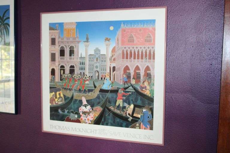 Thomas McKnight Save Venice Print