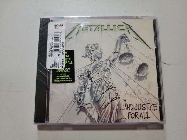 Metallica ...And Justice For All Never Opened