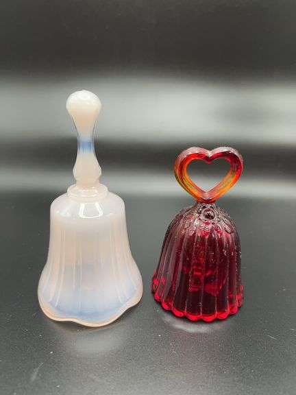 Fenton Ruby & Pink Bells