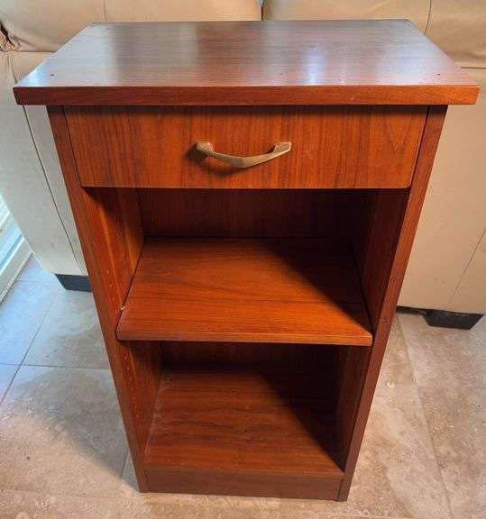 Wooden Shelf with Drawer