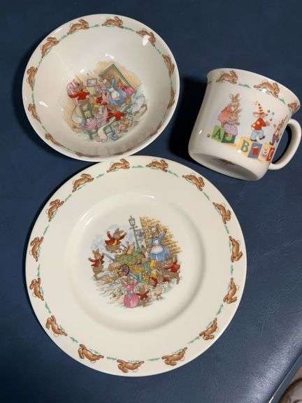 Royal Doulton Bunnykins set