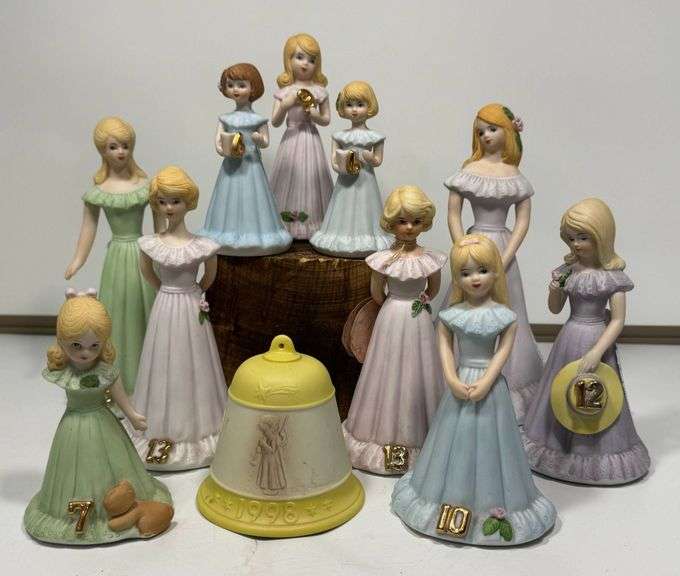 Large Group of Enesco “Birthday Girls”