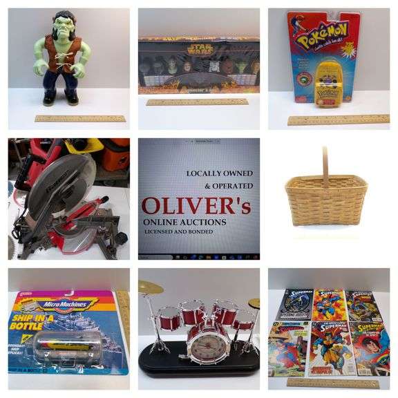 Collectibles - Peanuts - Pokemon - Music - Art - Tools - And More