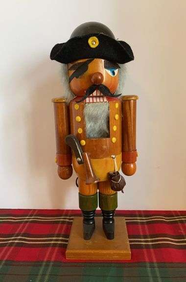 Vintage Traditional German Pirate Nutcracker