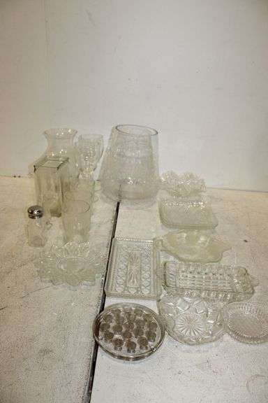 Clear Glass Tableware