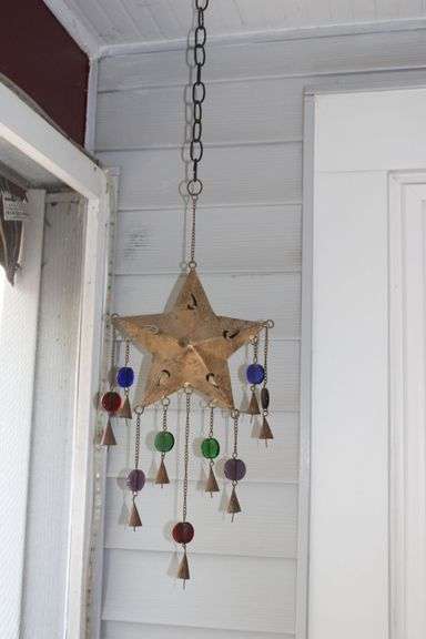 Metal Star Wind Chime