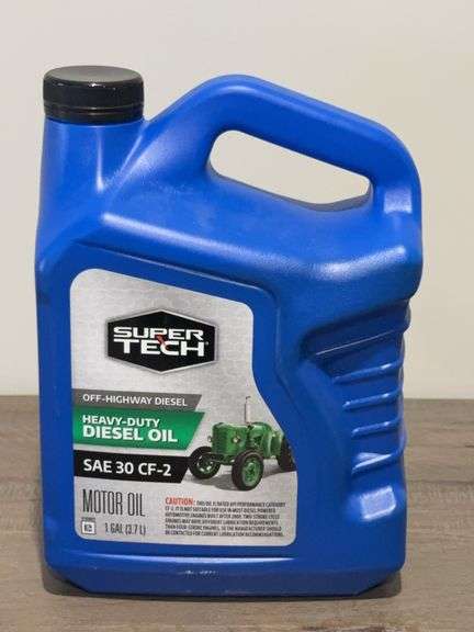Super Tech Full Synthetic Heavy Duty SAE 15W-40 Motor Oil 1 Gallon for