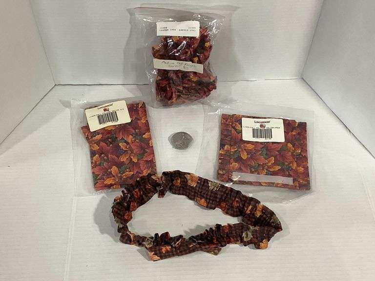 Longaberger Fall Accessories