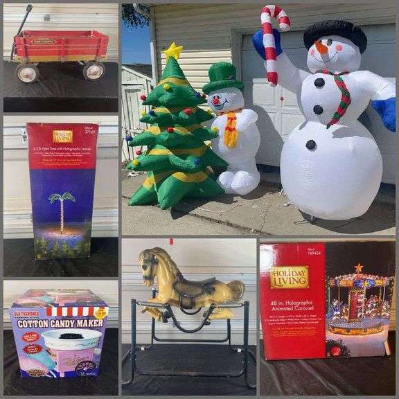 Holiday Decorations, Entertaining Items, NIB & More!