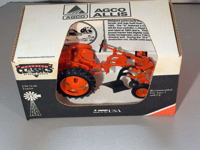 Agco Allis G with Plow