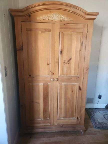 Armoire for Media or Clothes (Contents NOT Included)