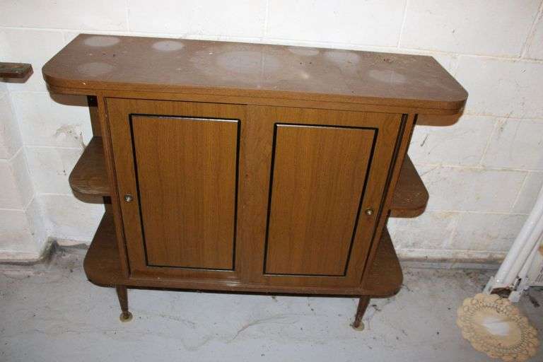 MCM Bar Console Cabinet