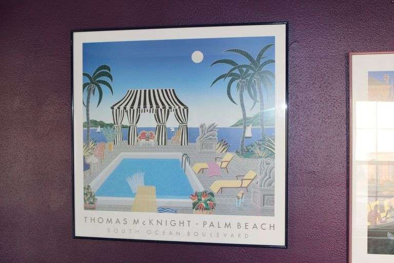 Thomas McKnight Palm Beach Print