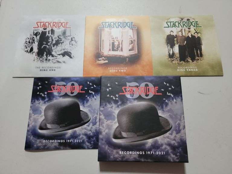 2021 Stackridge 50, Three Disc Set