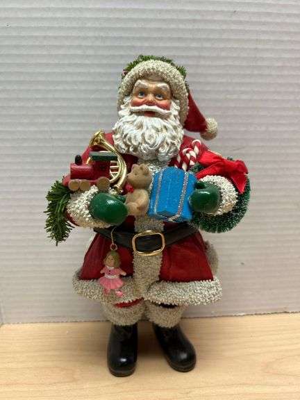 1994 Possible Dreams Clothique Santa Figurine With Original Box