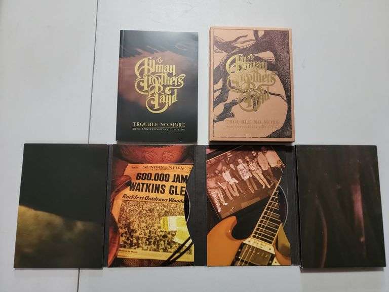 2019 The Allman Brothers Trouble No More 50Th Anniversary Collection 5 Disc Set W/Book