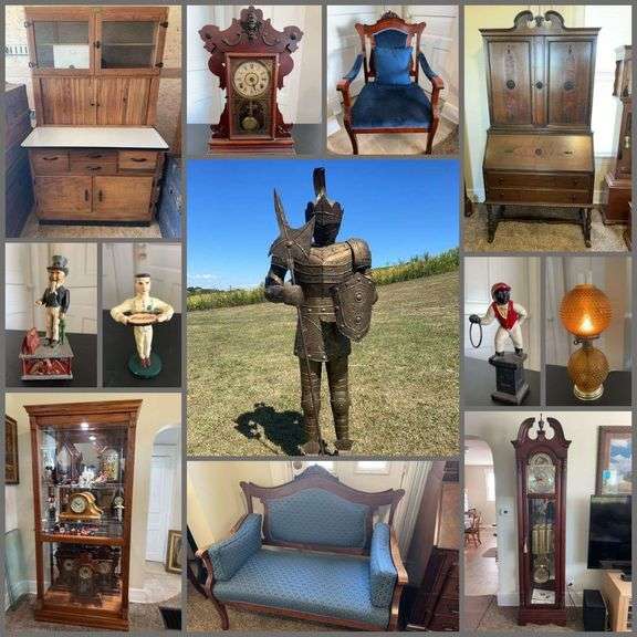 Fantastic Antique Furniture, Grandfather Clocks, Collectibles & More!