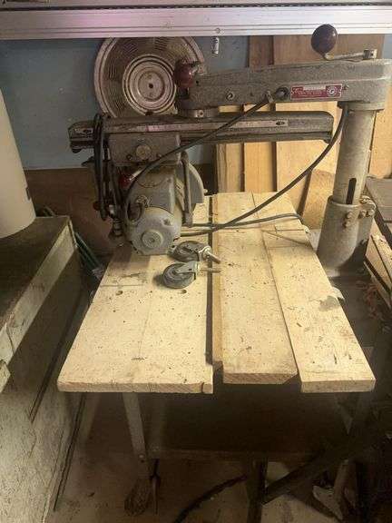 Two Radial Arm Saws