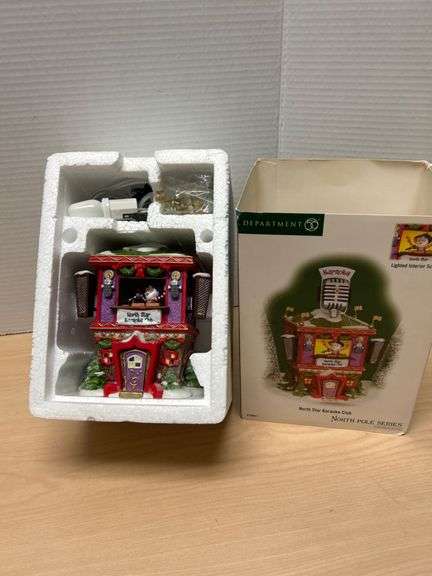 Department 56 North Pole Series North Star Karaoke Club