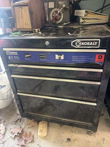 2 Kobalt Cabinets with Contents