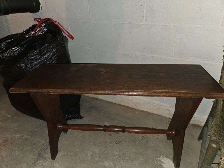 Oak bench