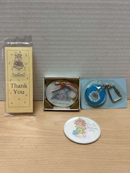 Precious Moments Collectibles Including Ornaments and Keychain