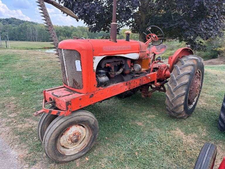 Allis Chalmers WD Tractor with Mower
