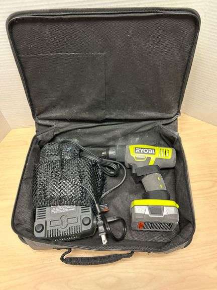 Ryobi 12V Lithium Drill Set with Charger and Carrying Case