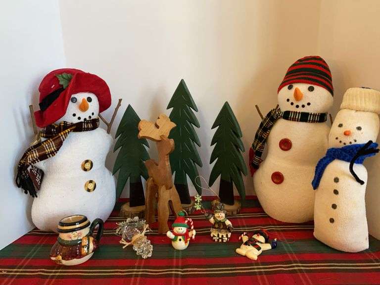 Snowmen Ornaments & Decor