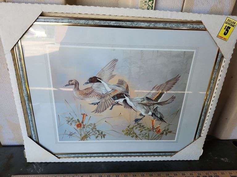 Anni Moller Duck Wall Picture 16'' 20''