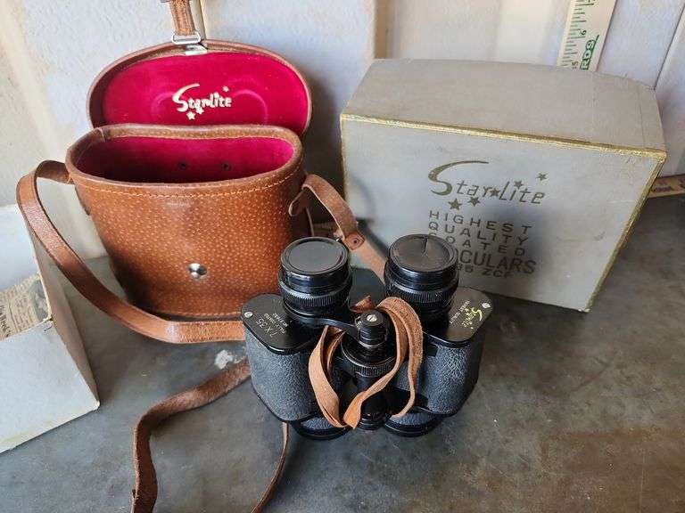 Starlite Highest Quality Coated Binoculars 7X35 ZCF With Case & Box