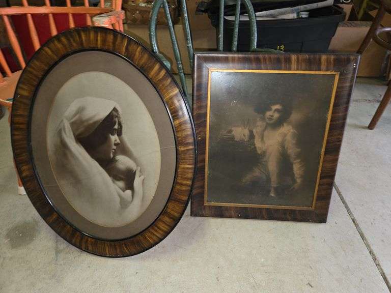 2 antique pictures