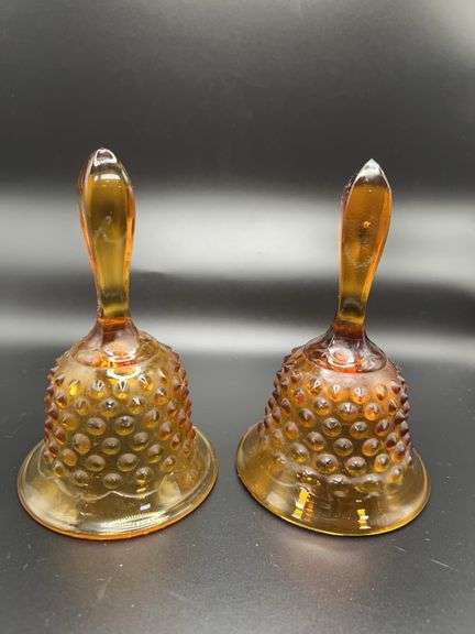 Fenton Amber Bells