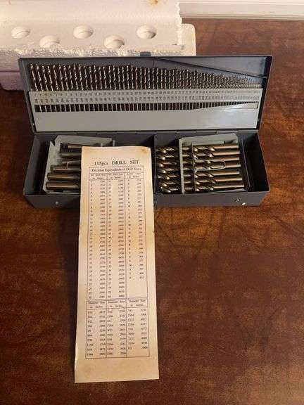 115pc Drill Set in Case