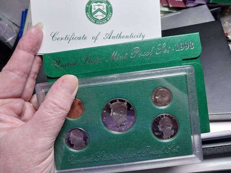 United States Proof Set 1998 - U.C. (Is NOT Tax Exempt)