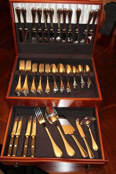 French Guy Degrenne Flatware Set
